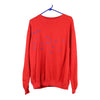 Vintage red Hanes Sweatshirt - mens x-large