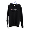 Vintage black Champion Hoodie - mens large