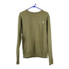 Vintage khaki Champion Sweatshirt - mens small