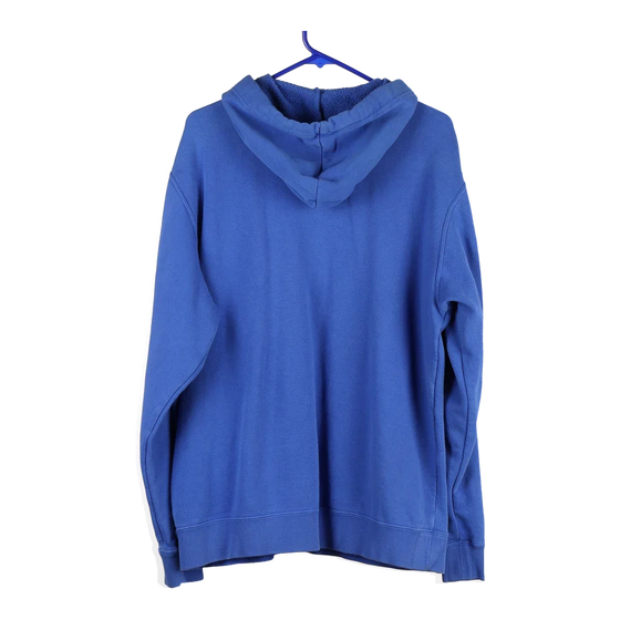 Plain blue best sale nike hoodie