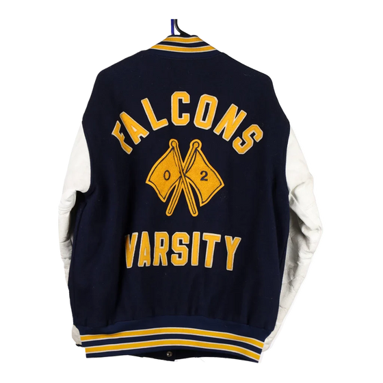 Vintage navy Marissa Falcons Varsity Varsity Jacket - womens large