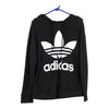 Vintage black Adidas Hoodie - womens medium