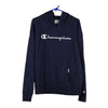 Vintage navy Champion Hoodie - womens x-large