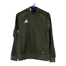  Vintage green Age 13-14 Adidas Track Jacket - boys large