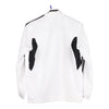 Vintage white Age 10-11 Adidas Track Jacket - boys medium