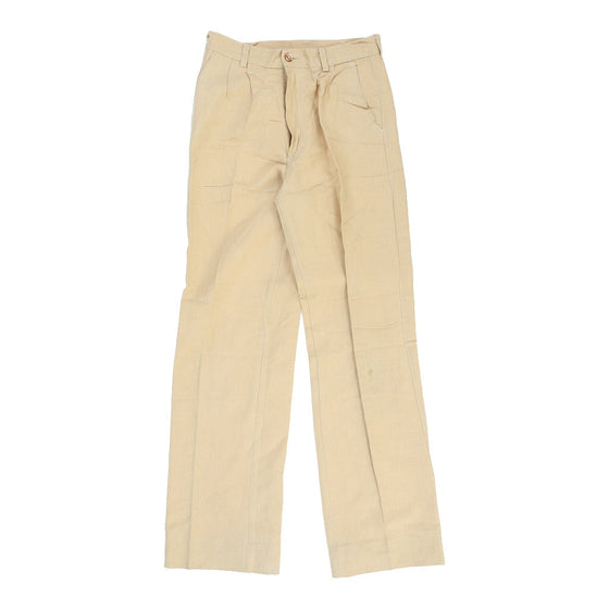 Vintage beige Unbranded Trousers - womens 29" waist