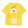 Yellow M&M M&M Graphic T-Shirt - XL Yellow Cotton t-shirt M&M   