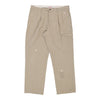 Vintage beige Lee Trousers - mens 37" waist