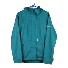  Vintage teal Omni Tech Columbia Jacket - womens medium