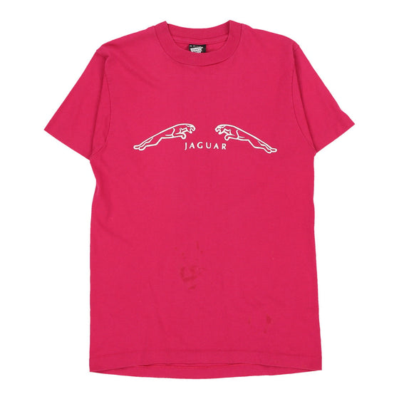 Jaguar Screen Stars T-Shirt - Medium Pink Cotton t-shirt Screen Stars   