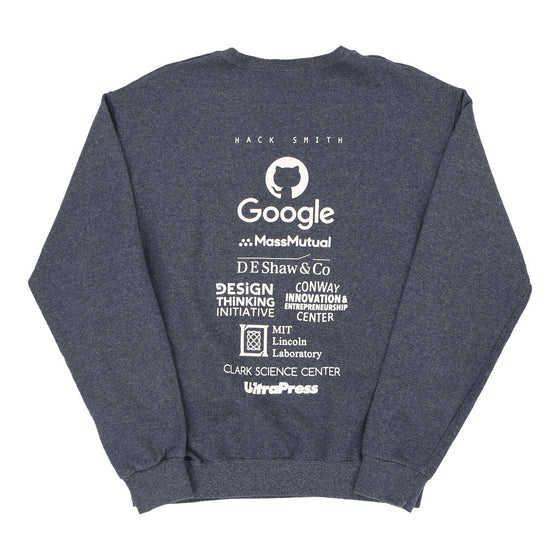 Smith College Jerzees College Sweatshirt - Small Grey Cotton Blend sweatshirt Jerzees   