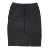 Unbranded Midi Denim Skirt - 24W UK 4 Black Cotton denim skirt Unbranded   