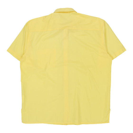 Tikida Short Sleeve Shirt - Large Yellow Polyester Blend short sleeve shirt Tikida   