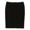 Vintage black Pennyblack Midi Skirt - womens 33" waist