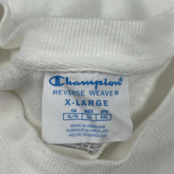 Lake Geneva Champion Sweatshirt - XL White Cotton