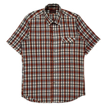  Levis Checked Short Sleeve Shirt - Medium Multicoloured Cotton