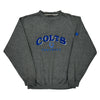 Colts Football Puma Graphic Sweatshirt - Large Grey Cotton Blend