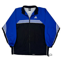  Adidas Slim Fit Track Jacket - XL Blue Polyester