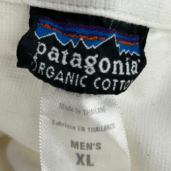 Patagonia Shirt - XL White Cotton