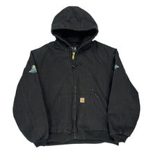  Carhartt Oversized Jacket - 2XL Black Cotton