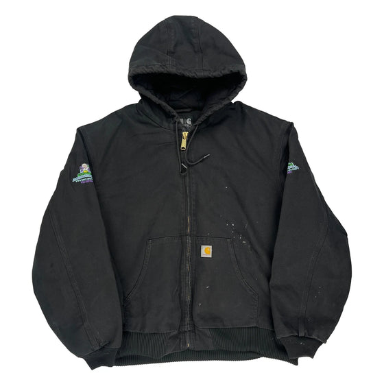 Carhartt Oversized Jacket - 2XL Black Cotton