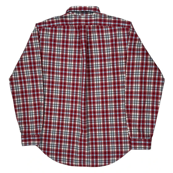 Ralph Lauren Checked Shirt - Large Red Cotton