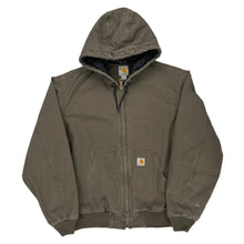  Carhartt Jacket - Large Green Cotton Blend