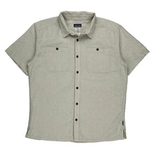  Patagonia Short Sleeve Shirt - Large Beige Hemp