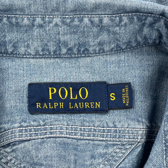 Ralph Lauren Shirt - Small Blue Cotton