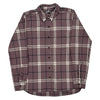 Carhartt Checked Shirt - Small Brown Cotton