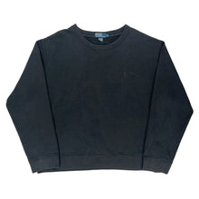  Ralph Lauren Sweatshirt - XL Black Cotton Blend