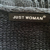 Vintage black Just Woman Crochet Top - womens medium