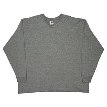  Nike Long Sleeve T-Shirt - 3XL Grey Cotton