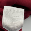 Nike Logo Nike Spellout Hoodie - Large Burgundy Cotton Blend