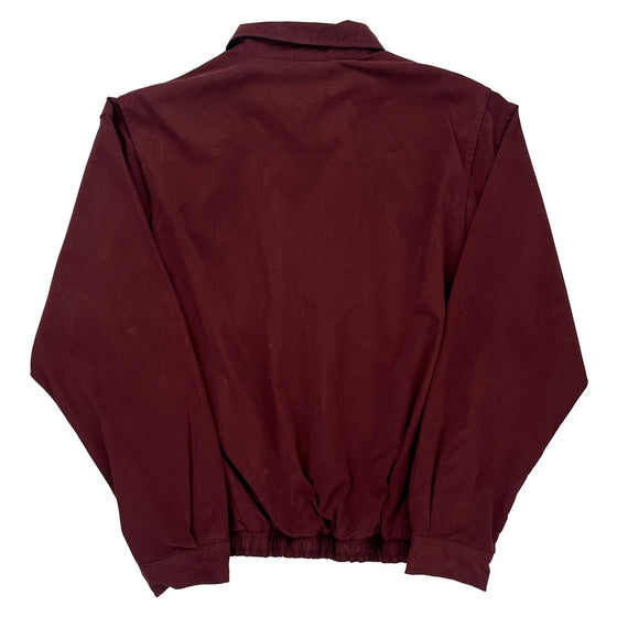 Ralph Lauren Harrington Jacket - Large Burgundy Polyester