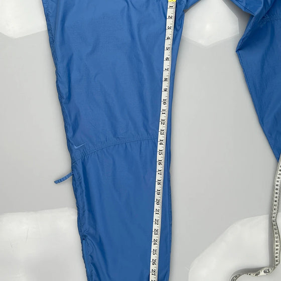 Nike Tracksuit - Large Blue Polyester