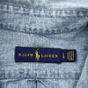 Ralph Lauren Denim Shirt - Large Blue Cotton