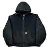 Carhartt Oversized Jacket - XL Black Cotton