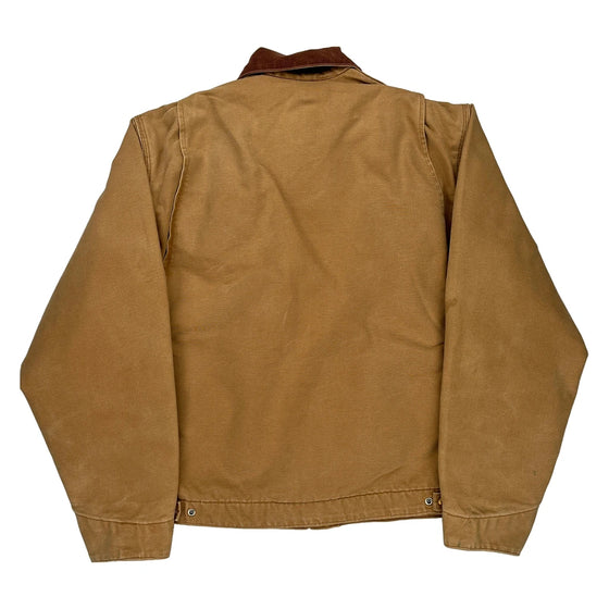 Carhartt Cropped Jacket - Large Brown Cotton