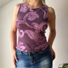 Vintage purple Ilary Top - womens small