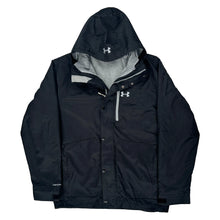  Waterproof Under Armour Waterproof Jacket - Large Black Polyester