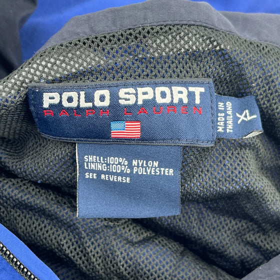 Polo Sport Jacket - XL Blue Nylon