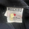 Vintage black Moschino Mini Skirt - womens 26" waist