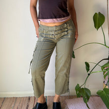  Vintage green Unbranded Trousers - womens 31" waist