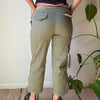 Vintage green Unbranded Trousers - womens 31" waist