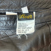 Vintage black Sicar Mini Skirt - womens 28" waist