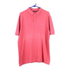 Vintagepink Fila Polo Shirt - mens large