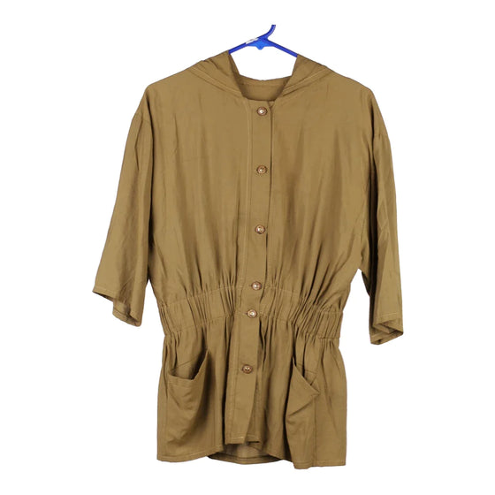 Vintage khaki Unbranded Shirt - womens small