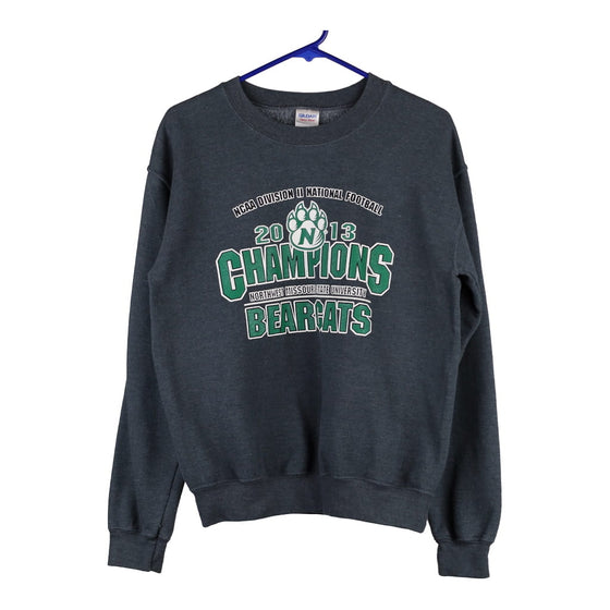 Northwest Missouri State University 2013 Gildan Sweatshirt - Small Grey Cotton Blend - Thrifted.com