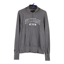  BYU Cougars Jansport Sweatshirt - Medium Grey Cotton Blend - Thrifted.com